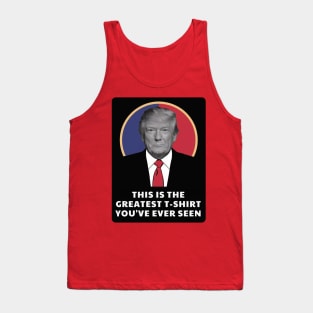 The Greatest T Shirt Tank Top